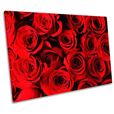 Rose Flowers Collection - Wrapped Canvas Art Prints