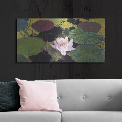 'Steamy Pond' by Allan Friedlander Metal Wall Art