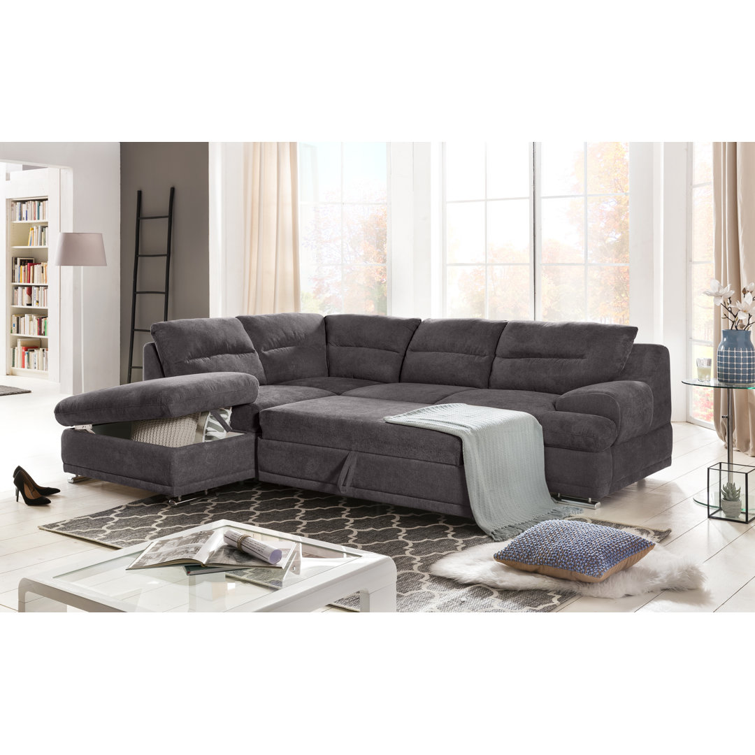 Ecksofa Gillam mit Bettfunktion