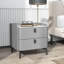 Darryel 50cm W Solid Wood Bedside Table