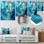 - Art mural abstrait en métal-99557253
