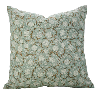 Housse de coussin en lin Fab divine, décor de ferme bohème doux (Amritvela)