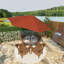 Parasol de patio en tissu Nikela de 108 po avec Sunbrella® et plus Nikela-898977590-886981848-898977591