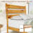 Flennory Solid Wood Bed Frame with Ergonomic Headboard-427165192-427165193