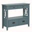 Console console avec 4 tiroirs et 1 tablette de rangement-1870334302