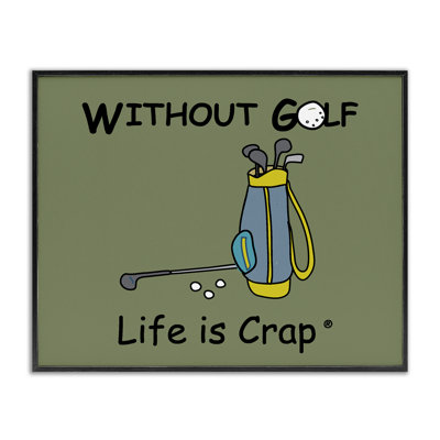 «Life Crap Sans Golf», estampe numérique par LIC