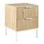 ROYALLA 40cm W Manufactured Wood Bedside Table