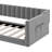 Twin XL Upholstery Daybed With Side Storage Pocket-1367386992