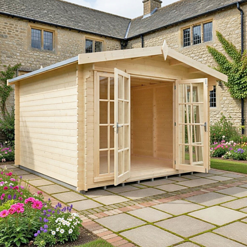 Epping 12 X 12 Ft. Log Cabin