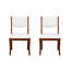 Ensemble de 2 chaises de salle à manger rembourrées-262532253