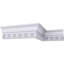 3 1/8"H x 1 5/8"P x 3 1/2"F x 94 1/2"L Loera Crown Moulding