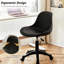 Chaise de bureau en plastique avec accoudoirs et hauteur réglable-1435086323-1435086332