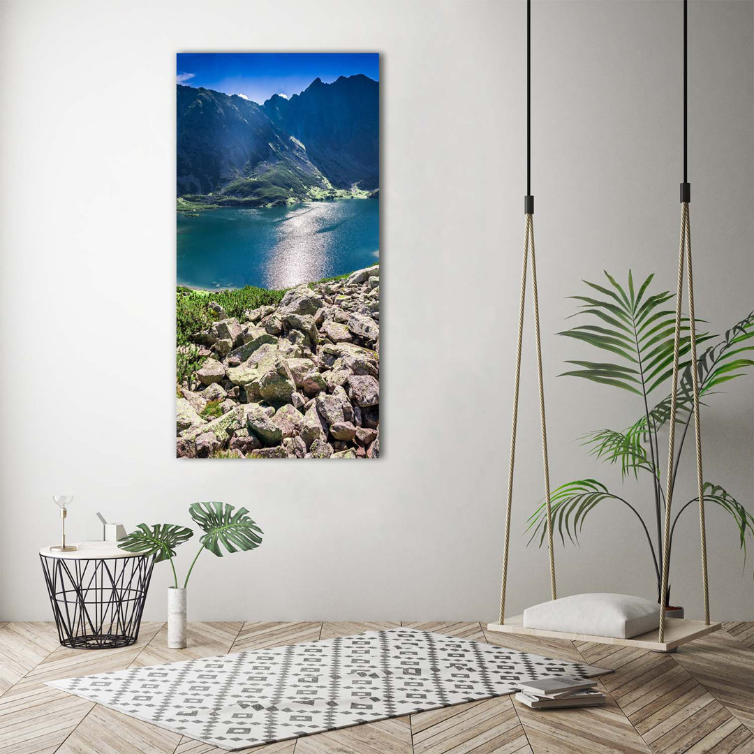 Black Pond Tatry - Kunstdrucke auf Leinwand - Wrapped Canvas