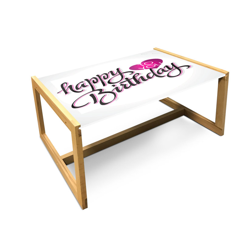 Jacob-James Sled Coffee Table, 90cm H x 62cm W x 40cm D
