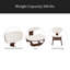Chaise d'appoint rembourrée Boucle