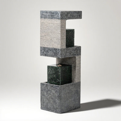 Modern Minimalist Home Resin Water - Flowing Ornament