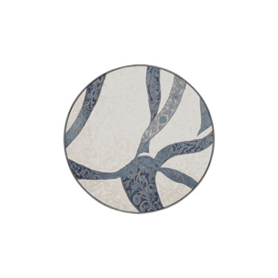 Machine Washable Gray Area Rug