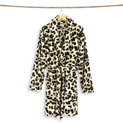Fleece Girl / Woman+ Above Knee Bathrobe with Pockets