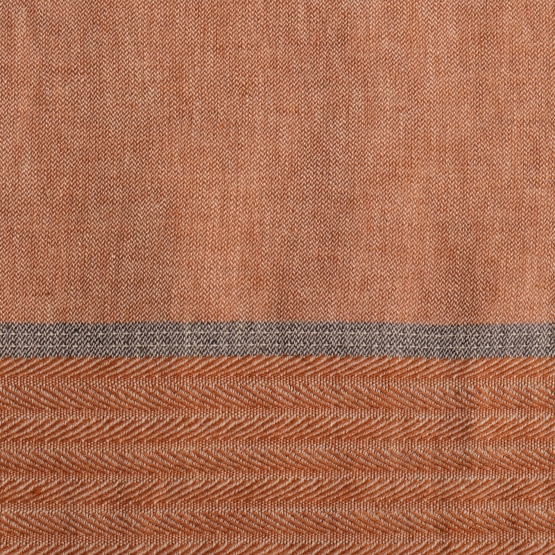 Tirrelle Striped Bedspread with Pillowcases Included, Brown, W260 x L240cm