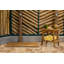 Teak Wood Outdoor Slatted Water Resistant Floor Mat