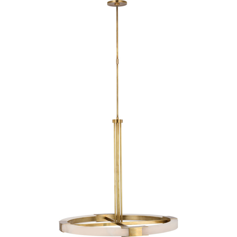 Kelly Wearstler Covet Large Ring Chandelier, Antique-Burnished