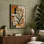 Geometric Botanicals Boho - Wrapped Canvas-938104014-938104015