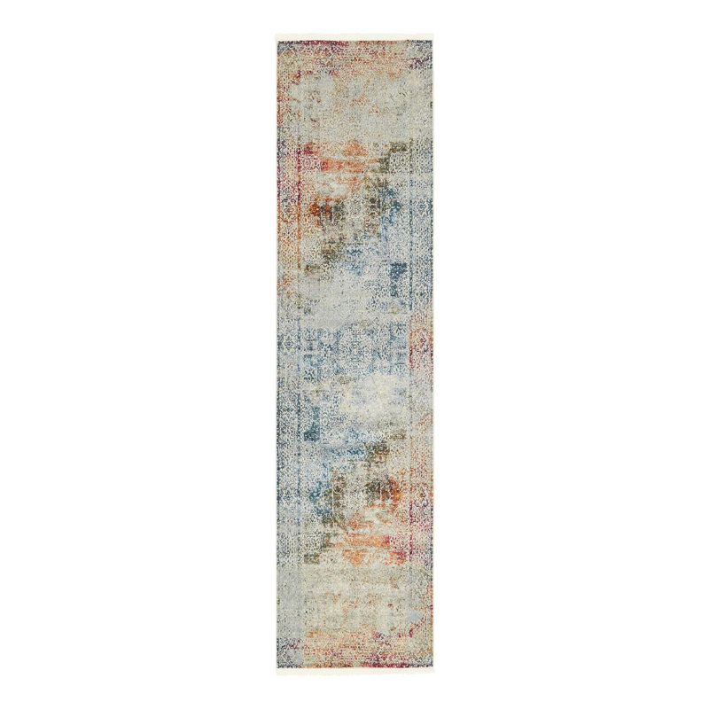 Folmar Abstract Indoor Rug, Runner 2'7" x 10'