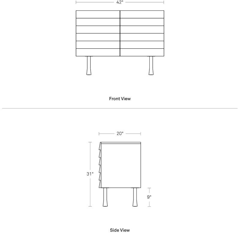 Lap Solid Wood Accent Cabinet, Whitewashed Maple