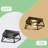 2-Light Black Farmhouse Flush Mount