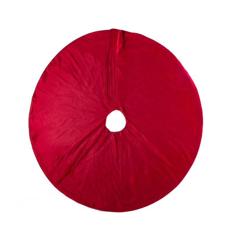 Velvet Tree Skirt, Red