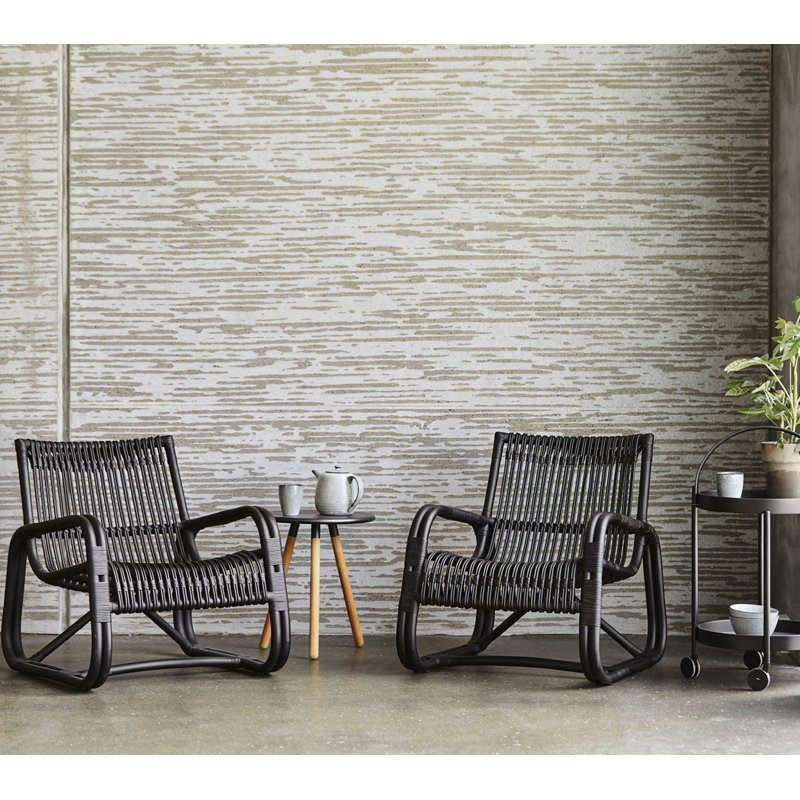 Curve Armchair, Black