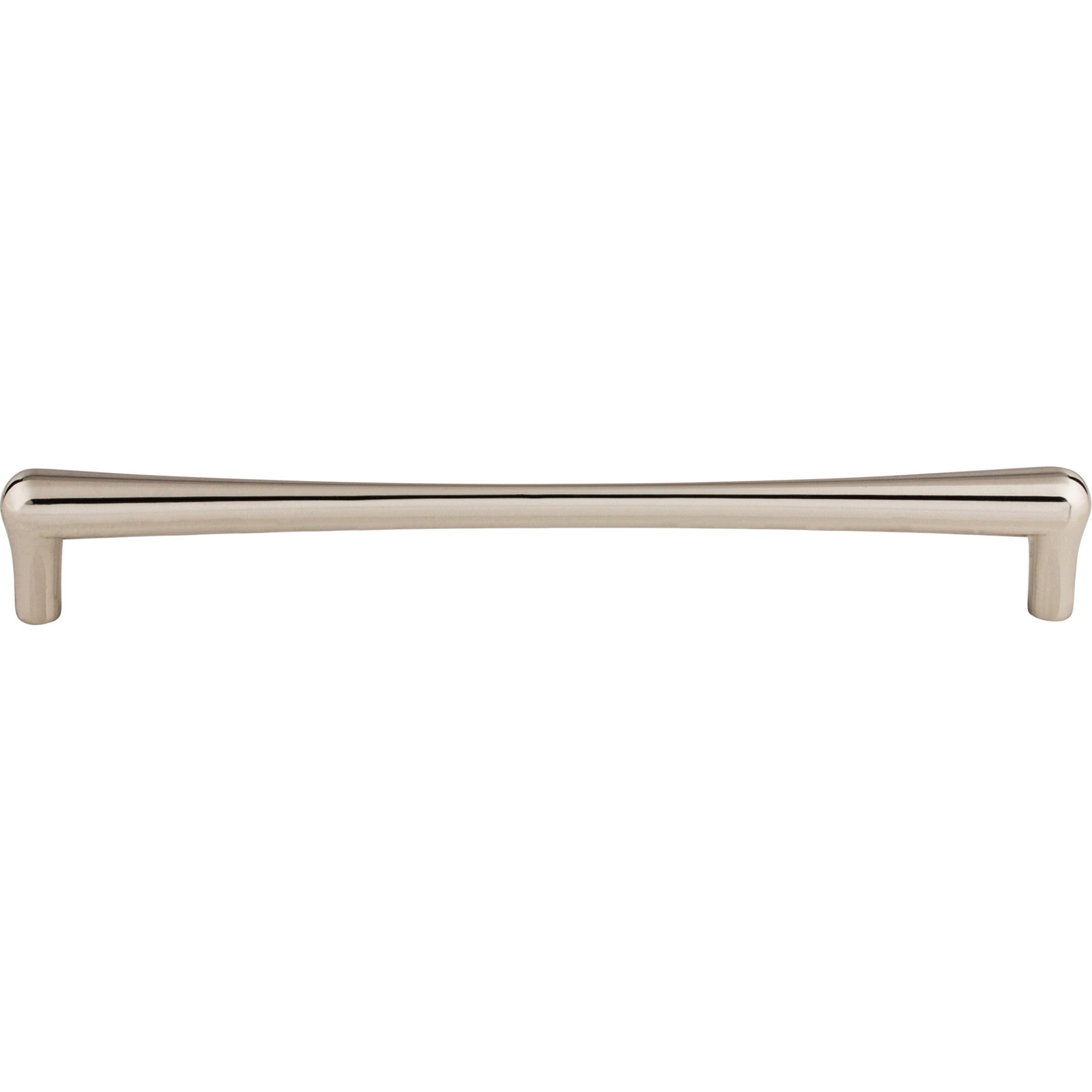Brookline Bar Cabinet Pull, Polished Nickel, 9" Center to Center