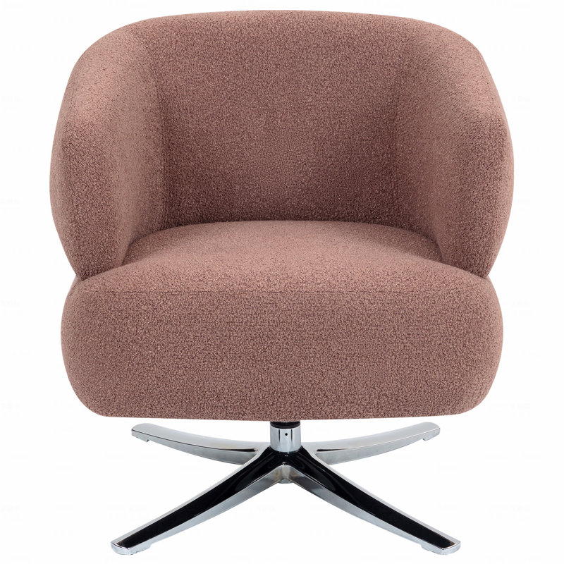 Fauteuil pivotant Cuddle, Rouge