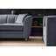 Laverton 3 Seater Velvet Flared Arm Sofa-1735297234