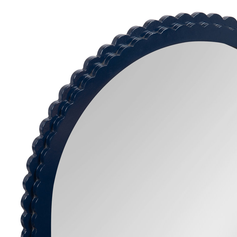 Miroir mural Scallia, 42 po x 20 po, Marine