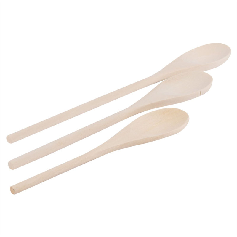 Wooden Cooking Spoons - 3 Sizes