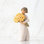 Willow Tree Good Cheer Angel Wishing Happiness, Sculpted Hand-Painted Figure