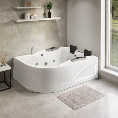 1800mm x 1200mm Freestanding Acrylic Bathtub