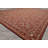Terracotta Wool Transitional Rug with Full-Field Hooked Pattern-1514111280