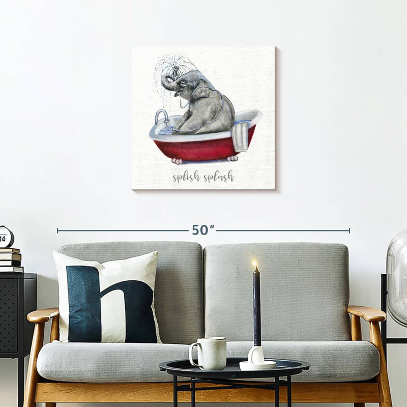 Ketti Splish Splash, 24" H x 24" W