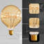 Vintage Love LED Bulbs 4W Edison Bulb Super Globe 125 Warm Specialty Decorative Light Bulb Pack 2