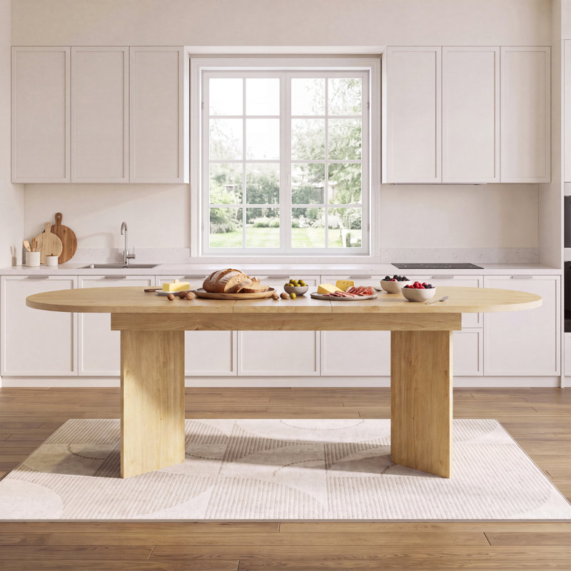 200 cm Extendable Dining Table, Oak