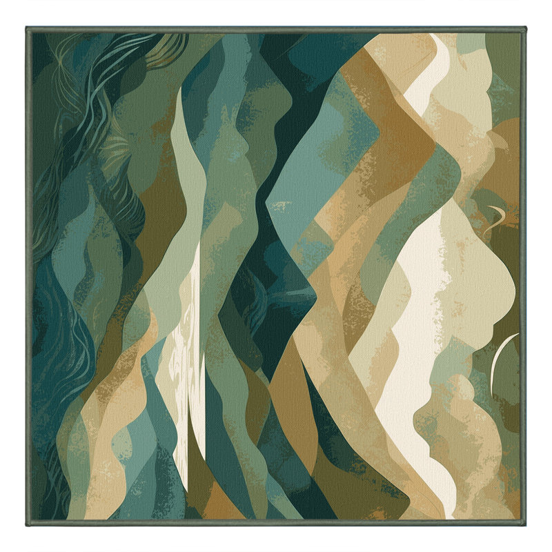 Starlit Passage Rug, Square 4'