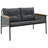  Balcony Furniture Set Black