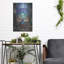 Art mural en métal luxueux «Cauldron Of changements» par Verena Wild, 12 po x 16 po-882394688