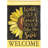 Alarise Double Sided 18'' H x 13'' W Polyester Garden Flag