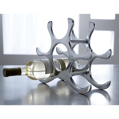 6 Bottle Tabletop Wine Bottle Rack
