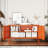 Metal Accent Storage Cabinet with Adjustable Shelf for Home,Office,Dining/Living Room-1040024373