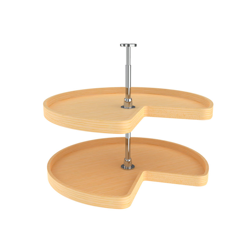 Tablette à 2 tablettes pour coin-repas en bois Rev-A-Shelf, L 32 po