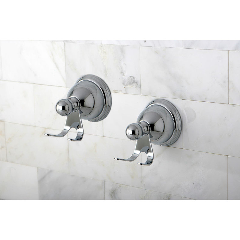 Kingston Brass Restoration Robe Hook, Polished Chrome